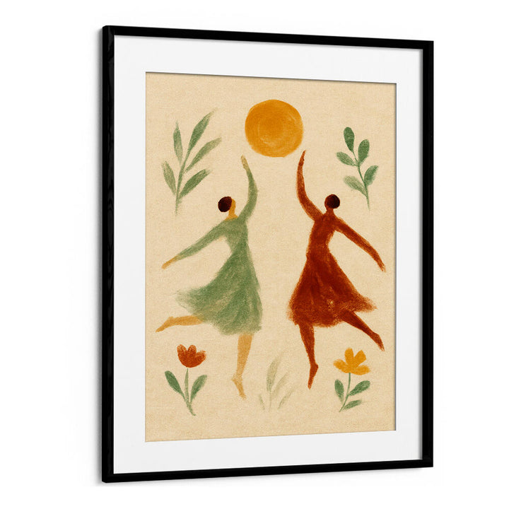 JOYOUS DANCE , BOHO ART PAINTINGS