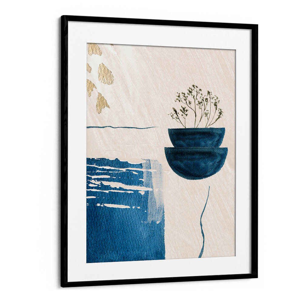 CALM BLUES I , BOHO ART PAINTINGS