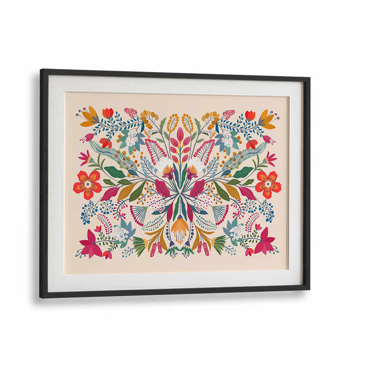 FRIDA'S GARDEN , FLORAL FLOWER PAINTINGS