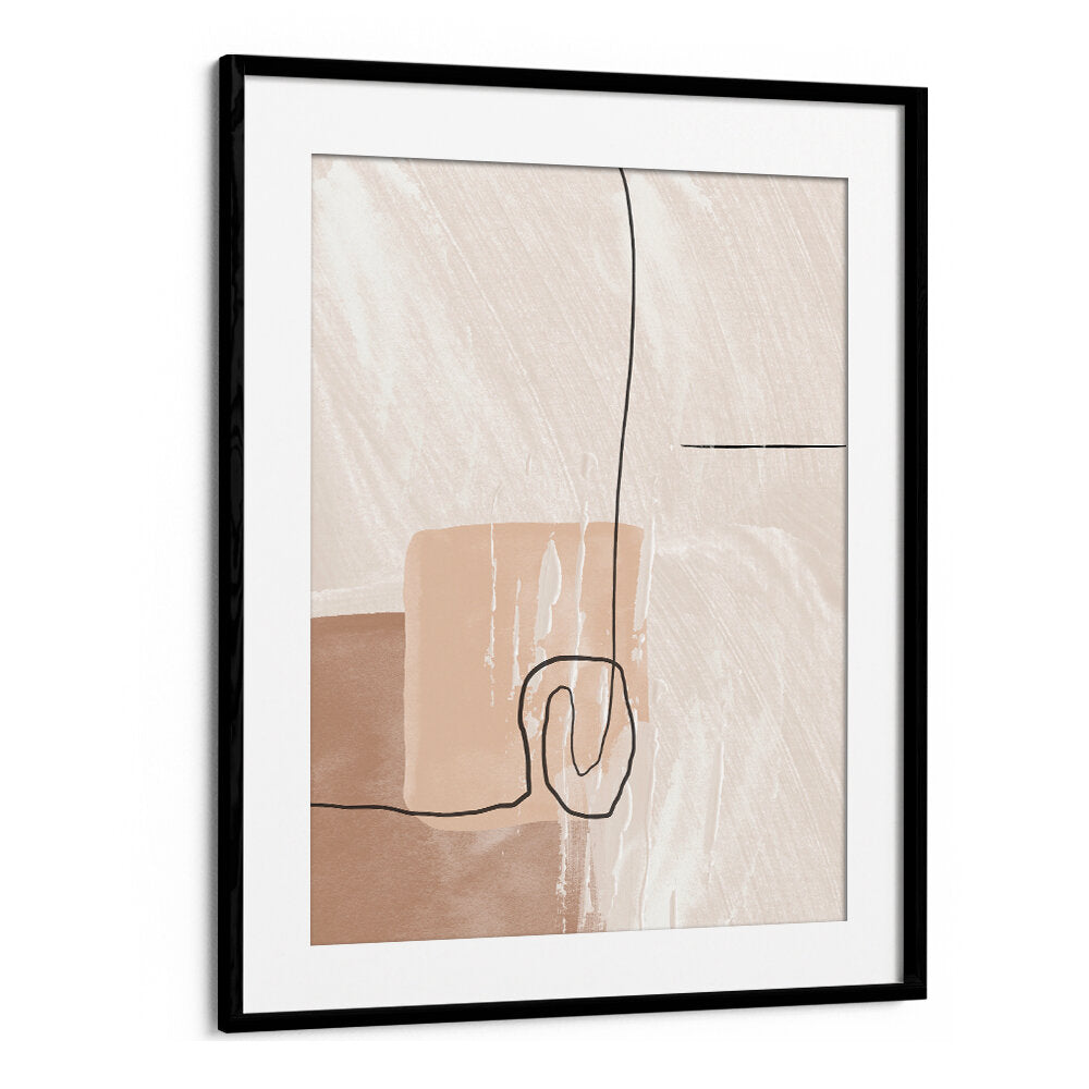 CREAMY I , BOHO ART PAINTINGS