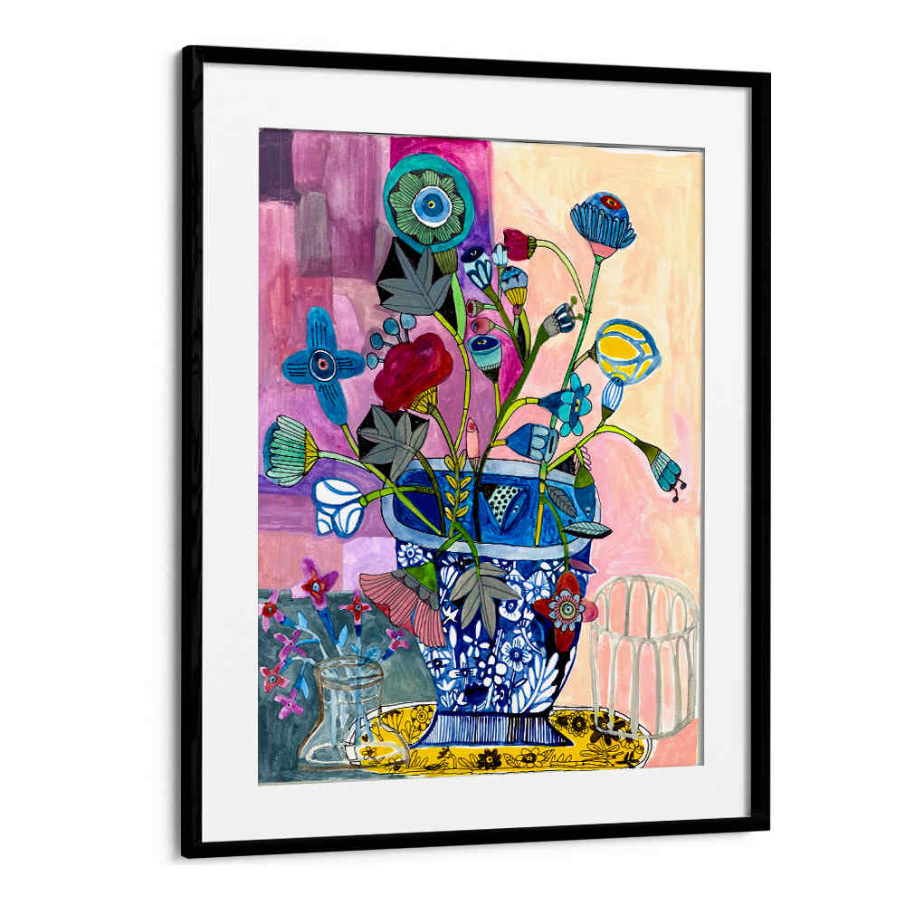 50SHADES OF PURPLE , FLORAL FLOWER PAINTINGS