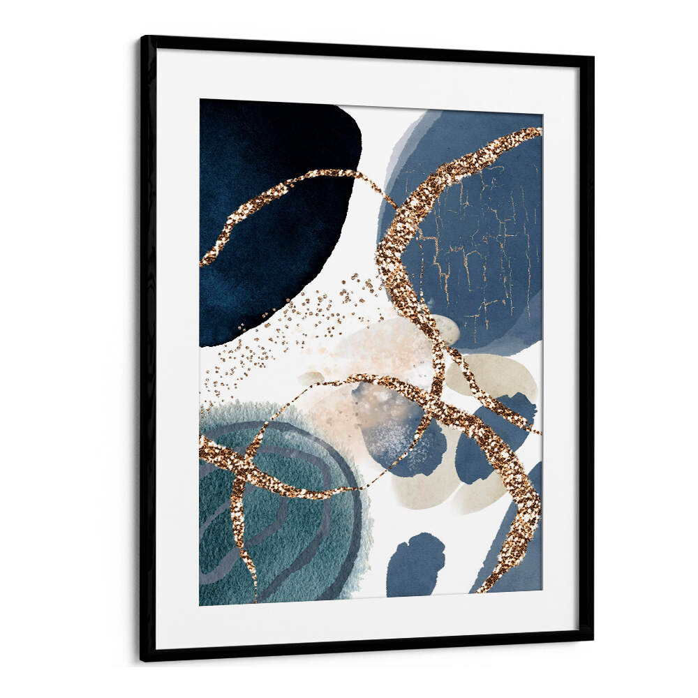 DENIM BLUE , BOHO ART PAINTINGS