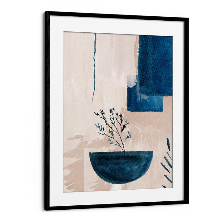 CALM BLUES III , BOHO ART PAINTINGS