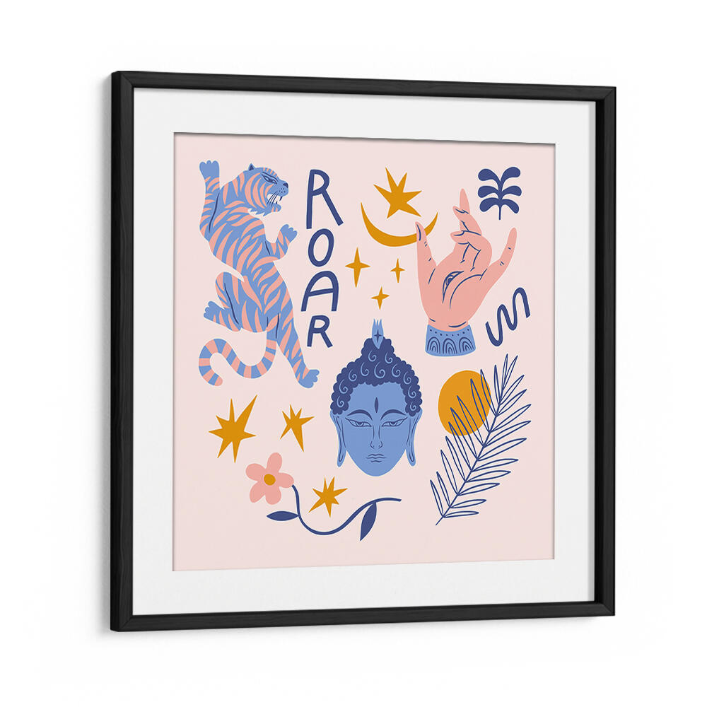 THE SPIRIT SERIES I , BOHO ART PAINTINGS