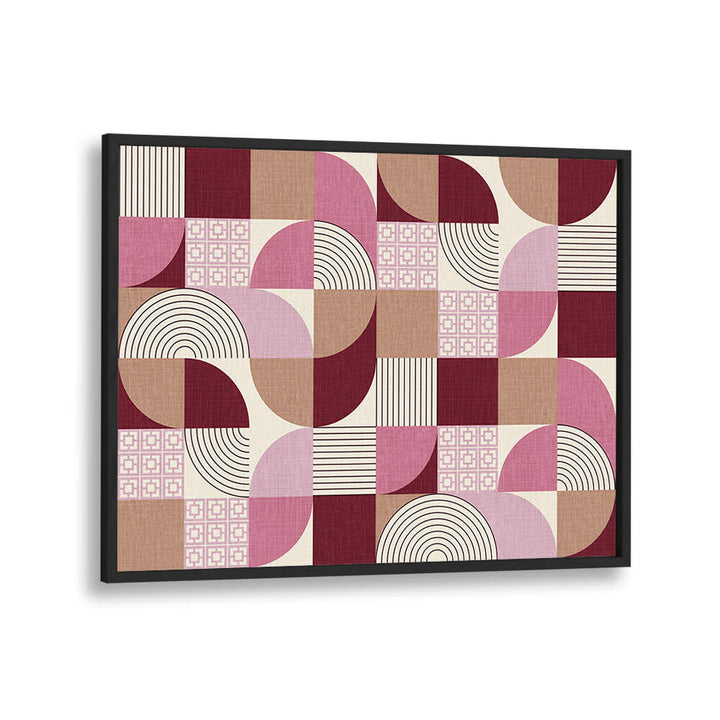 DESERT SHAPES MAUVE , GEOMETRIC ART PRINTS