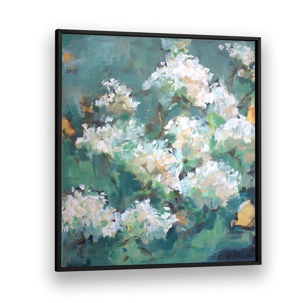 Delicate Beauty of Nature, Floral Flower Paintings showcase elegant abstract floral brushstrokes for any space.