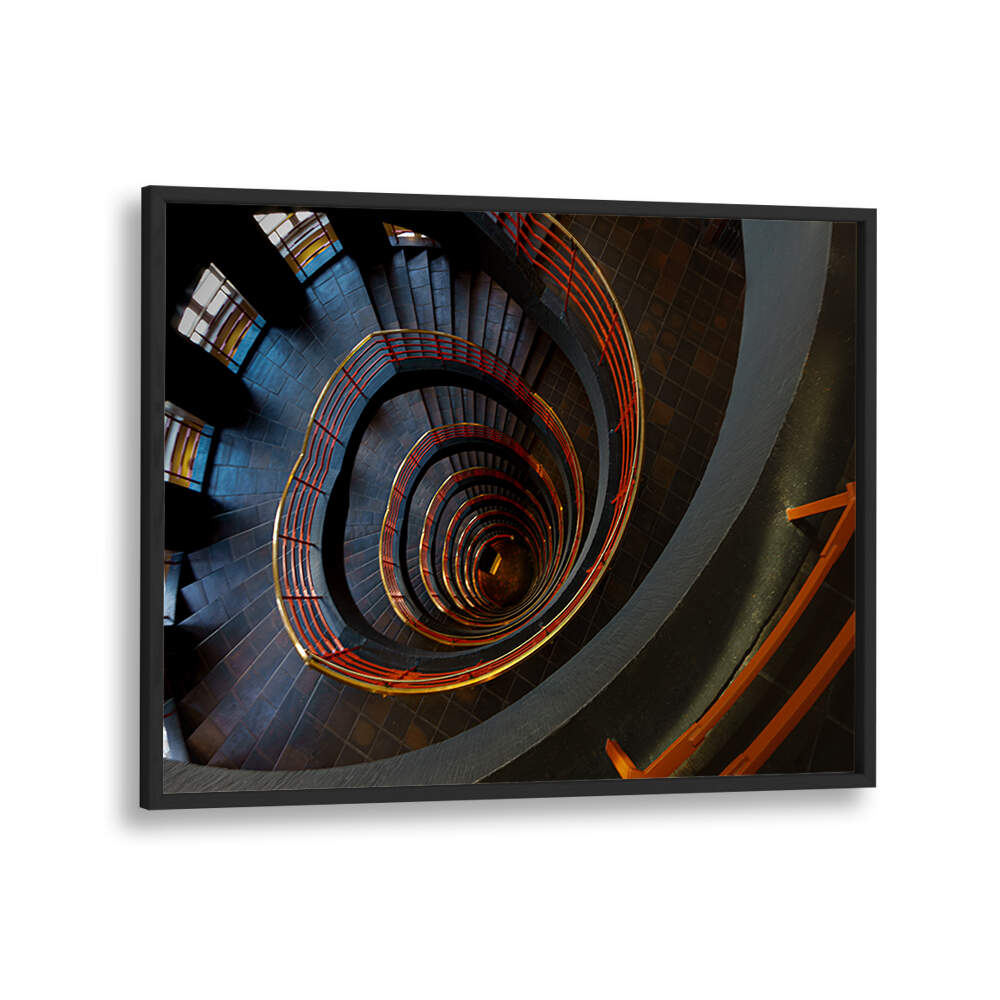 VENERABLE OLD STAIRCASE , PHOTOGRAPHY PRINTS