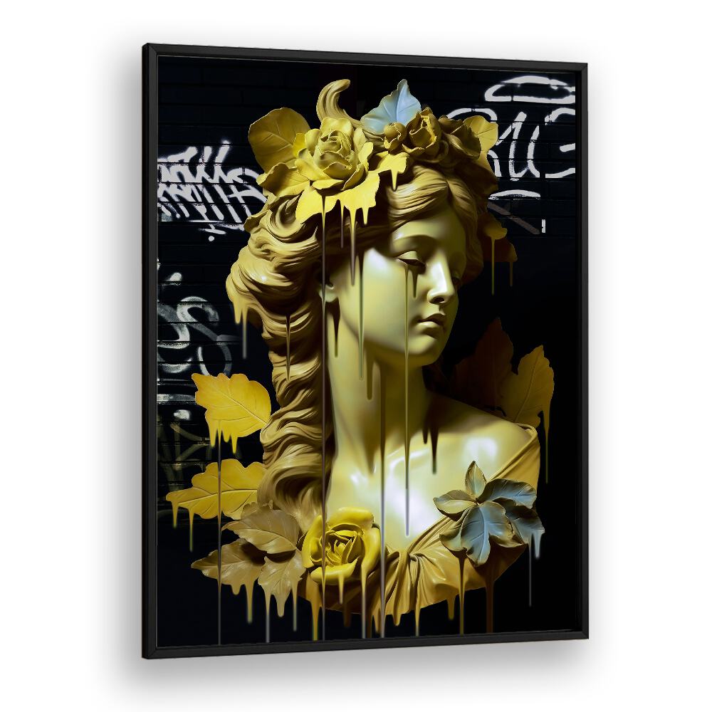 VANDAL HELENA, ALTERED ART PRINTS by DIKHOTOMY showcases a striking blend of classic and contemporary styles.