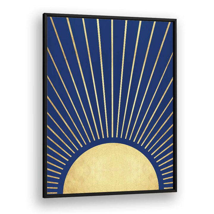 Stylish geometric art print, SUN RAYS I, radiates warmth and positivity, perfect for elevating any space.