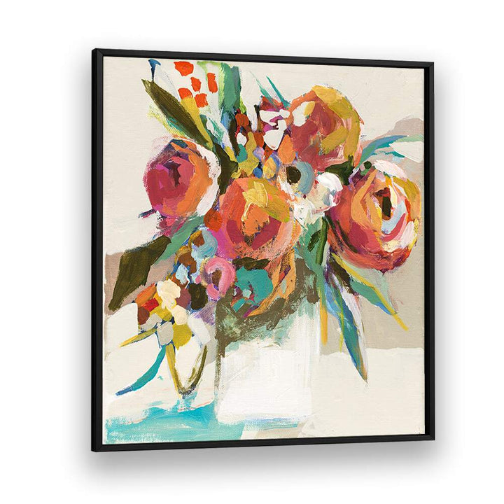 Vibrant AUTUMN BOUQUET, FLORAL FLOWER PAINTINGS showcasing colorful blooms to enhance any living space.