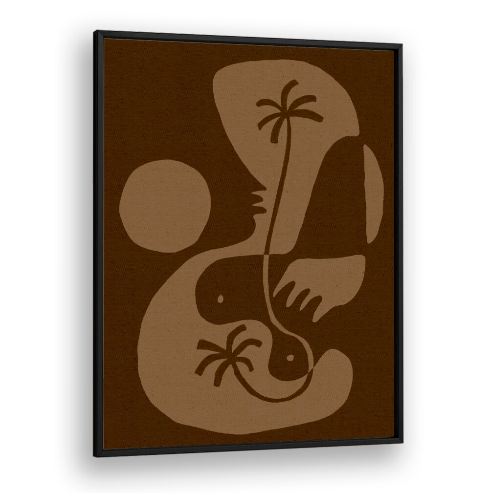 Stylish abstract design of THE LAND STORY V, BOHO ART PAINTINGS, perfect for enhancing any adventurous space.