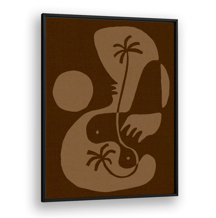 Stylish abstract design of THE LAND STORY V, BOHO ART PAINTINGS, perfect for enhancing any adventurous space.