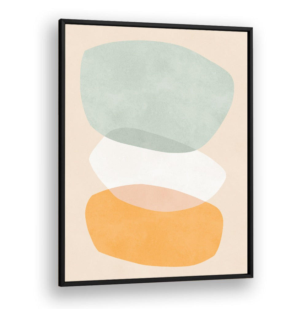 ROCK OVERLAY II, ABSTRACT PAINTINGS showcases soft colors and modern shapes, perfect for stylish outdoor spaces.