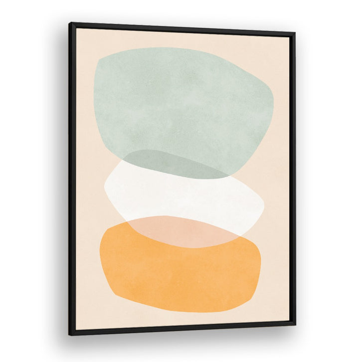 ROCK OVERLAY II, ABSTRACT PAINTINGS showcases soft colors and modern shapes, perfect for stylish outdoor spaces.