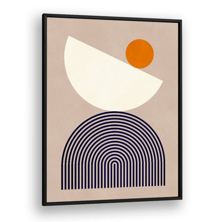 Stylish SEMICIRCLES, GEOMETRIC ART PRINTS featuring bold shapes and lines, perfect for modern decor and creativity.