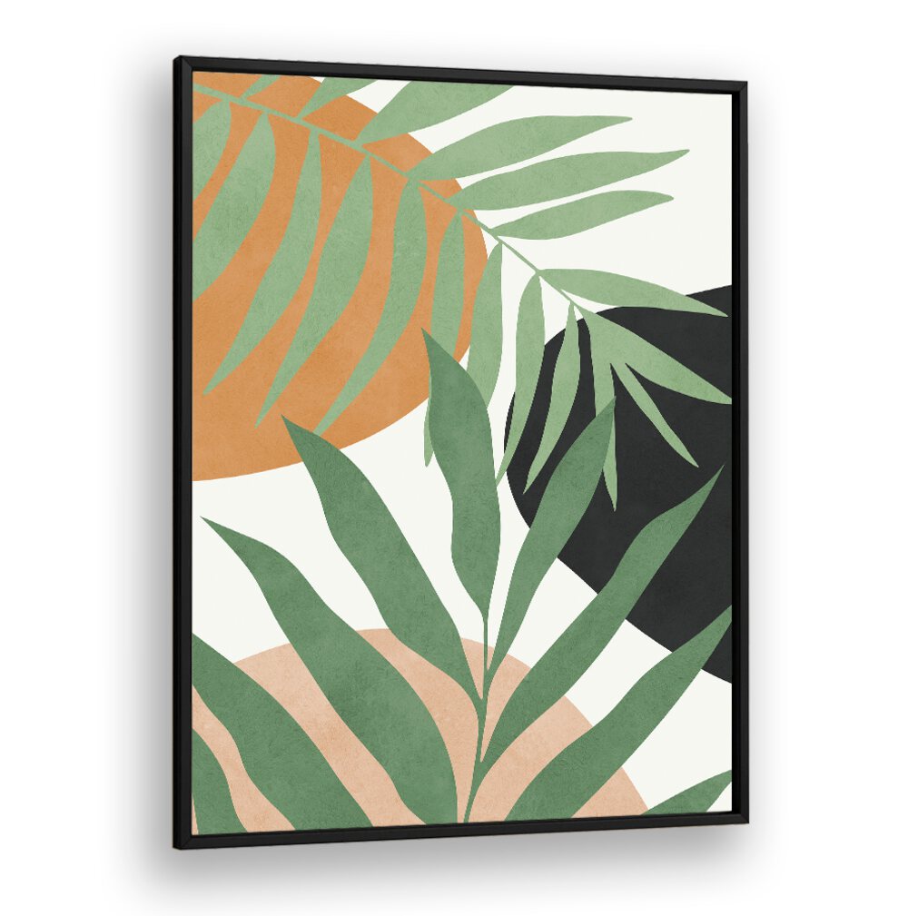 Stylish WATERCOLOR I, BOHO ART PAINTINGS featuring lush greenery and earthy tones, perfect for enhancing your space.