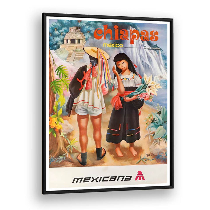 Discover the charm of CHIAPAS MEXICO, VINTAGE TRAVEL POSTERS showcasing vibrant culture and stunning landscapes.