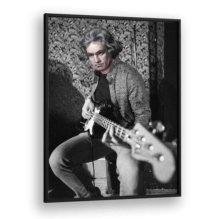 Stylish BEETHOVEN SOLO, MUSIC POSTERS by Dikhotomy blend classical music with modern art for unique decor.