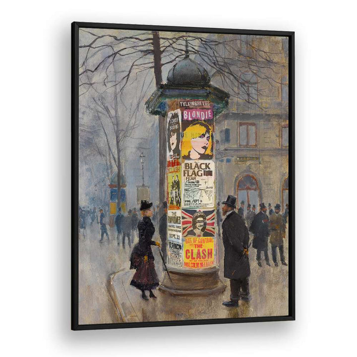 Explore the essence of punk culture with PUNK CONCERTS, ALTERED ART PRINTS by Dikhotomy, showcasing vibrant concert posters.