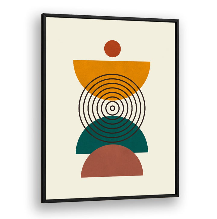 Modern LINES AND CIRCLES, BOHO ART PAINTINGS featuring geometric shapes for stunning visual appeal in decor.