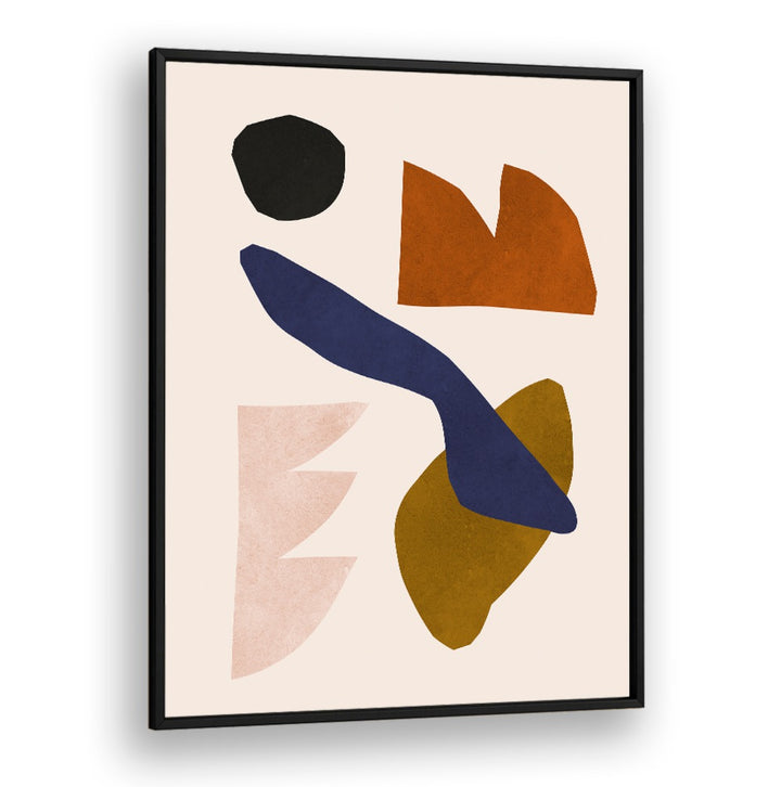 Colorful abstract shapes in EXPRESSIVE VIII, GEOMETRIC ART PRINTS, perfect for creative inspiration and modern decor.