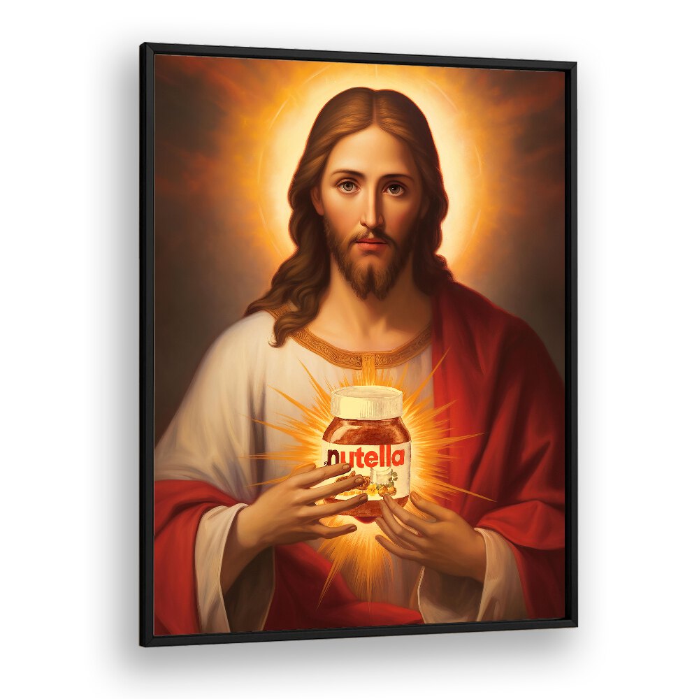 Transform your space with the SWEET LORD, ALTERED ART PRINTS by Dikhotomy, blending humor and artistry beautifully.