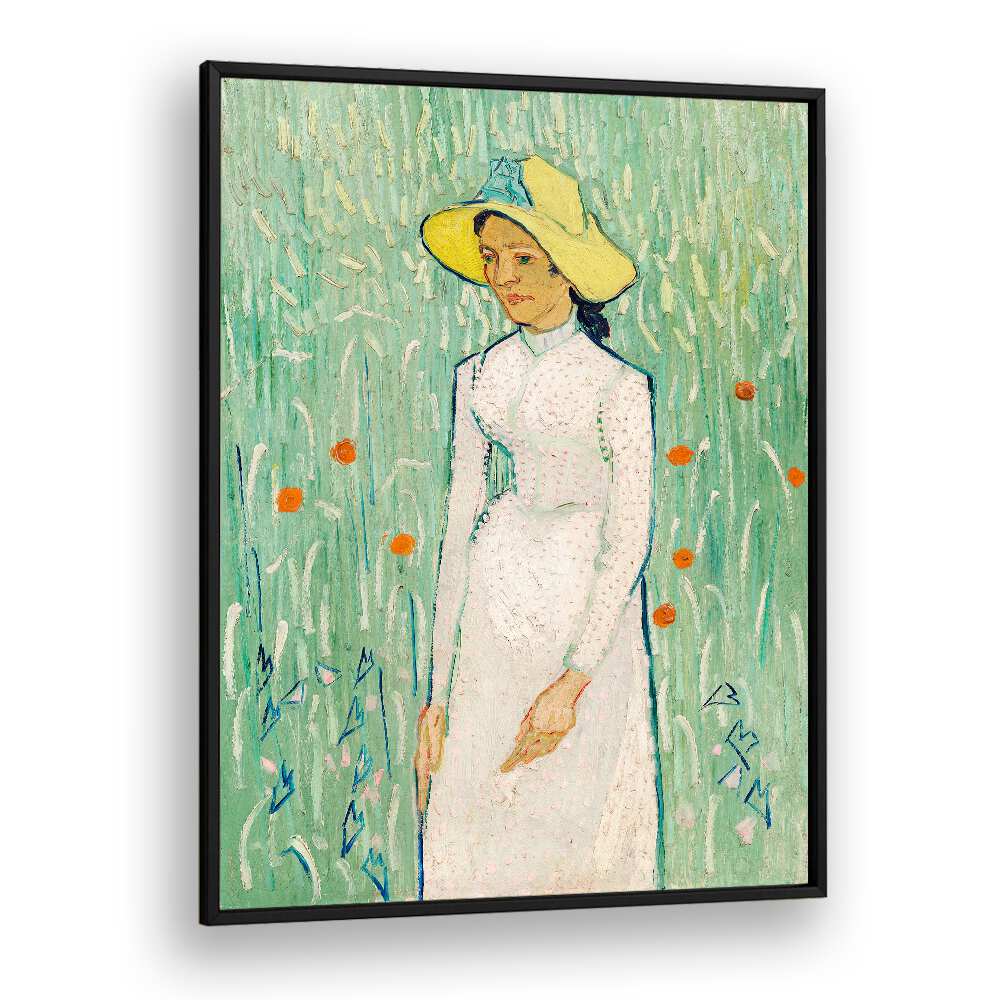 GIRL IN WHITE (1890) ,  VINTAGE PAINTINGS