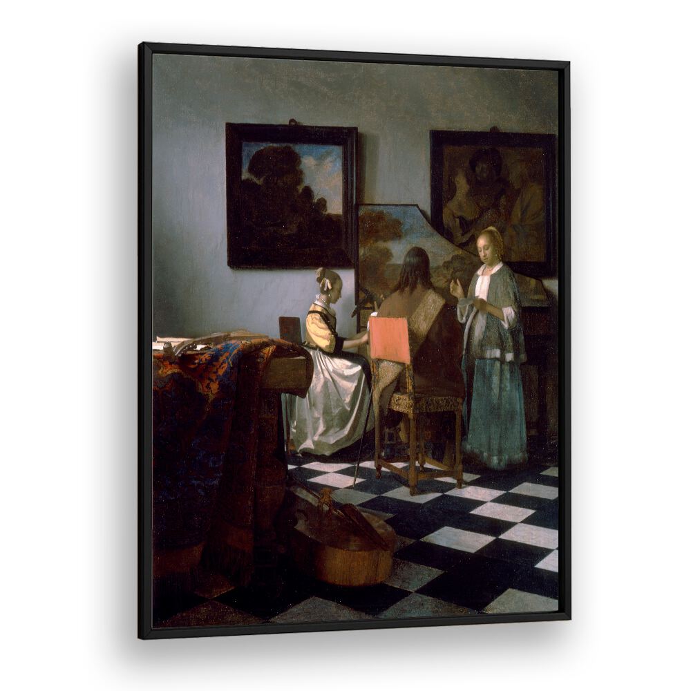 THE CONCERT , VINTAGE PAINTINGS