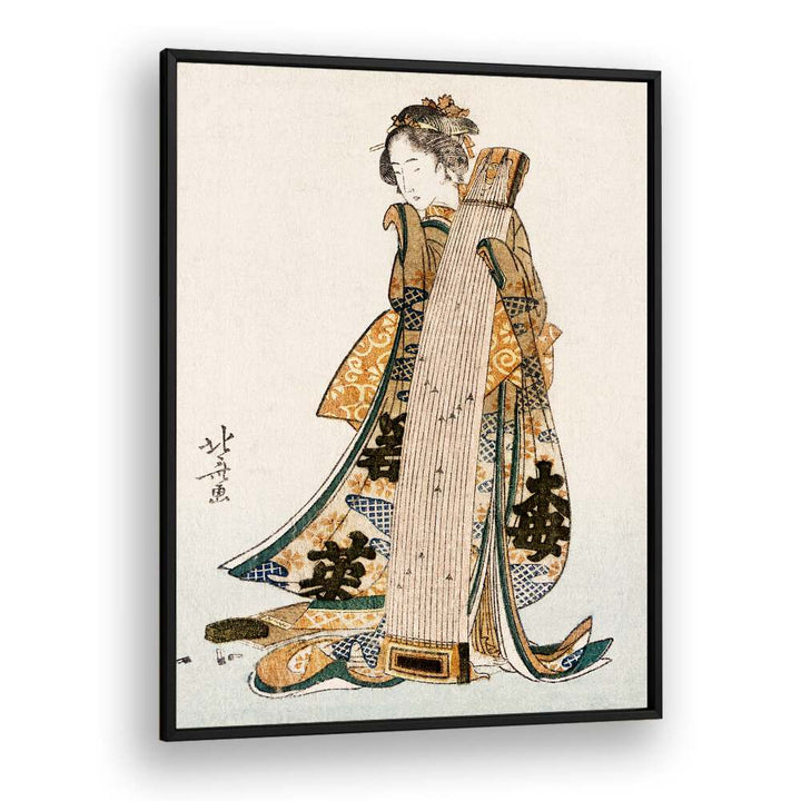 JAPANESE WOMAN , VINTAGE PAINTINGS
