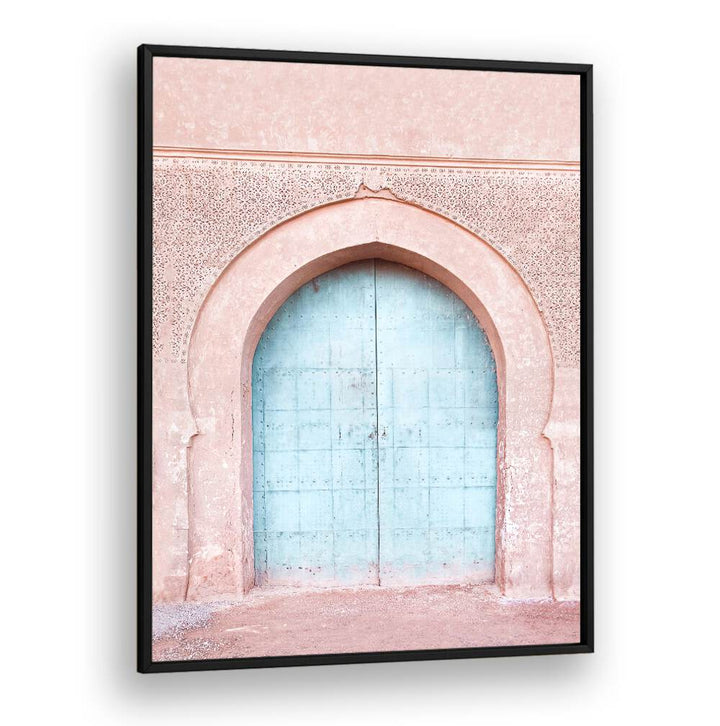 Stunning TURQUOISE DOOR, INDIAN ART PAINTINGS, enhances any space with vibrant style and unique aesthetic appeal.