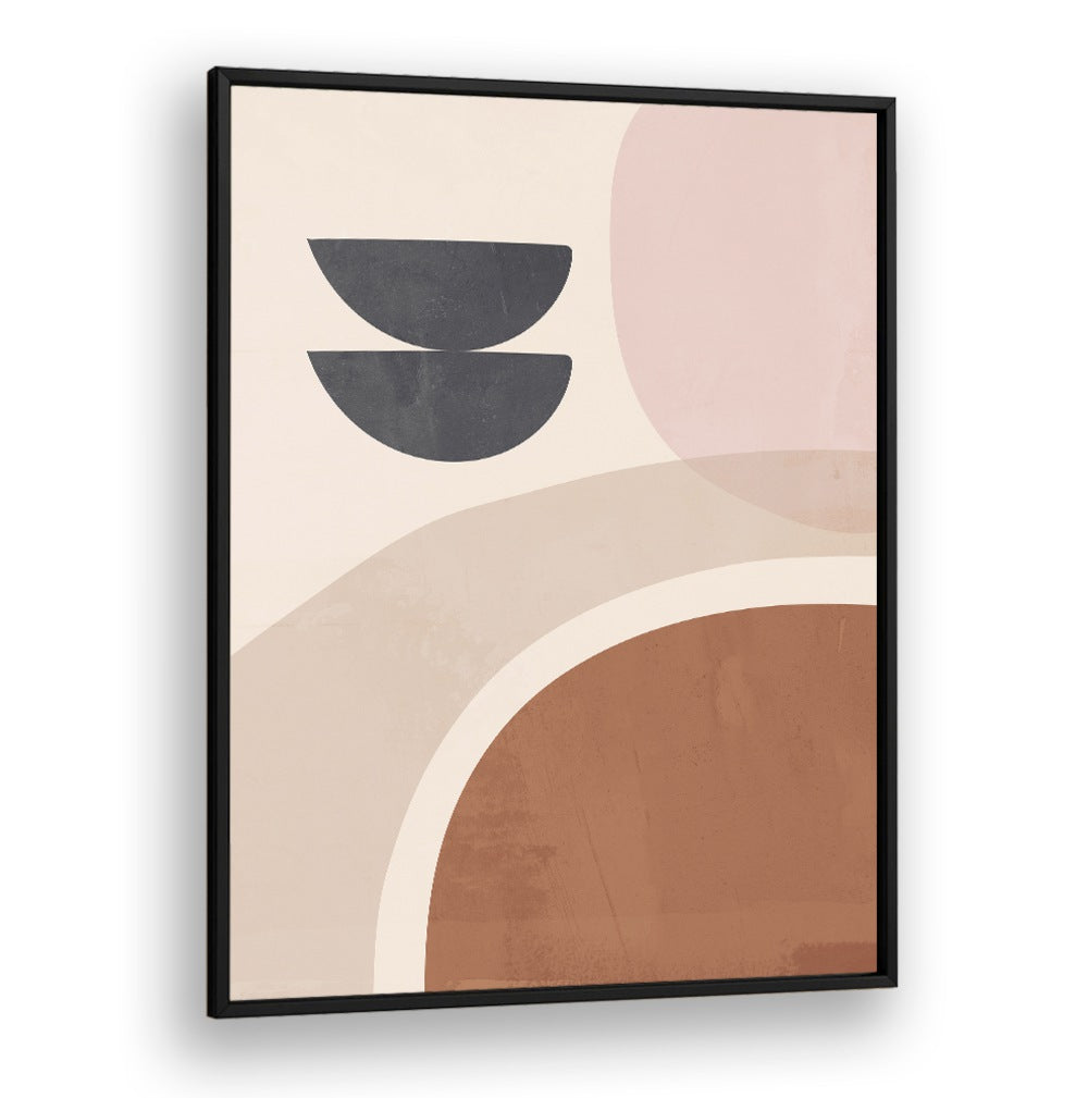 BROWN ART I, BOHO ART PAINTINGS showcases modern artistry with elegant shapes, perfect for enhancing your decor.