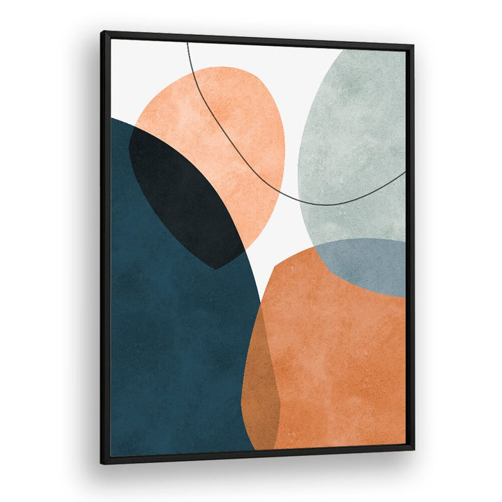 Bright and modern ABSTRACT SHAPES VI art print showcasing unique shapes and colors, perfect for ABSTRACT PAINTINGS lovers.