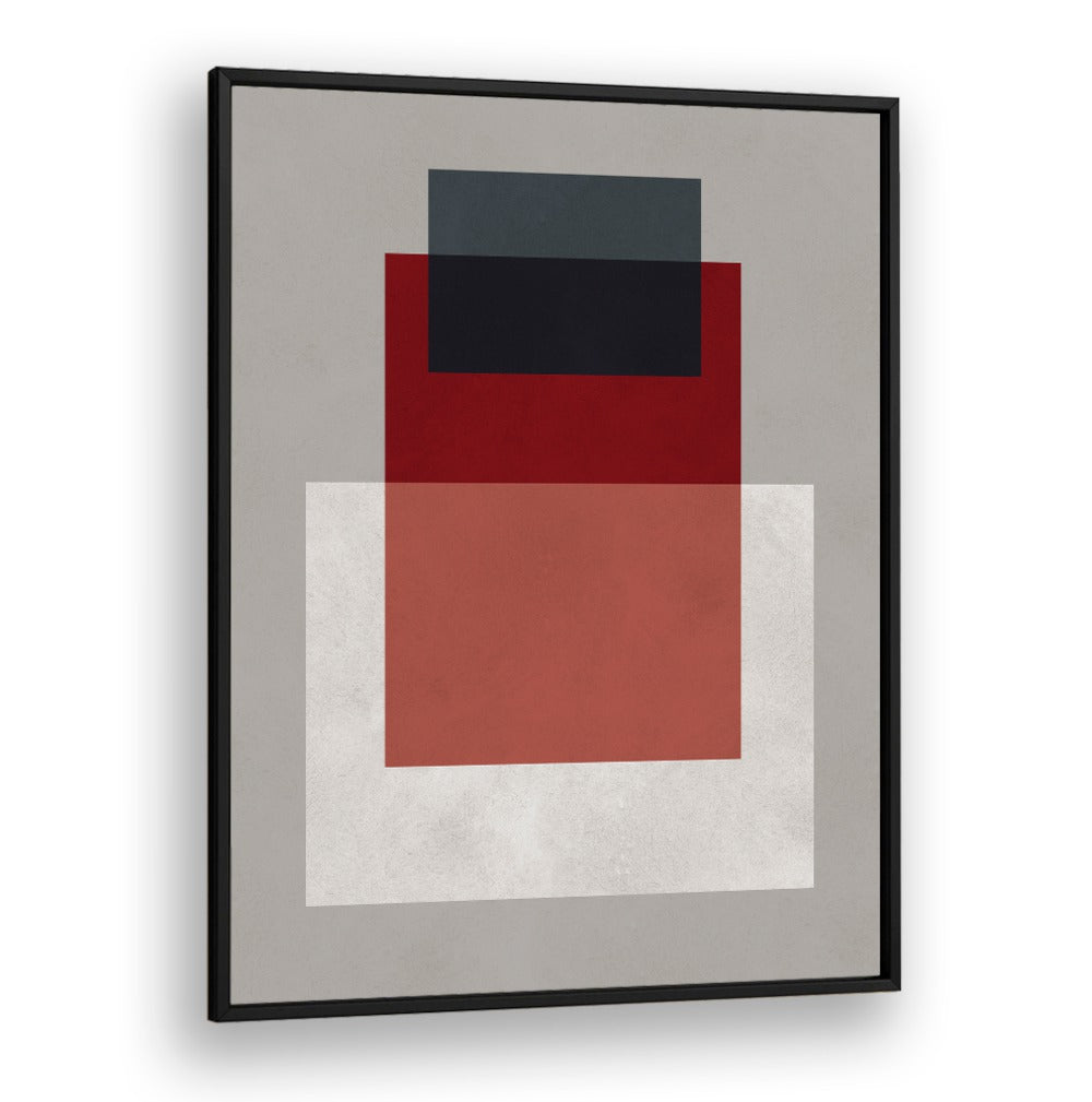 Stunning OVERLAPPING VIII, GEOMETRIC ART PRINTS showcase a unique overlapping pattern, perfect for modern decor.