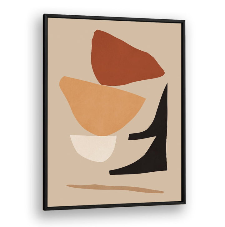 Colorful abstract shapes in the EXPRESSIVE XI, GEOMETRIC ART PRINTS, adding a modern touch to any space.