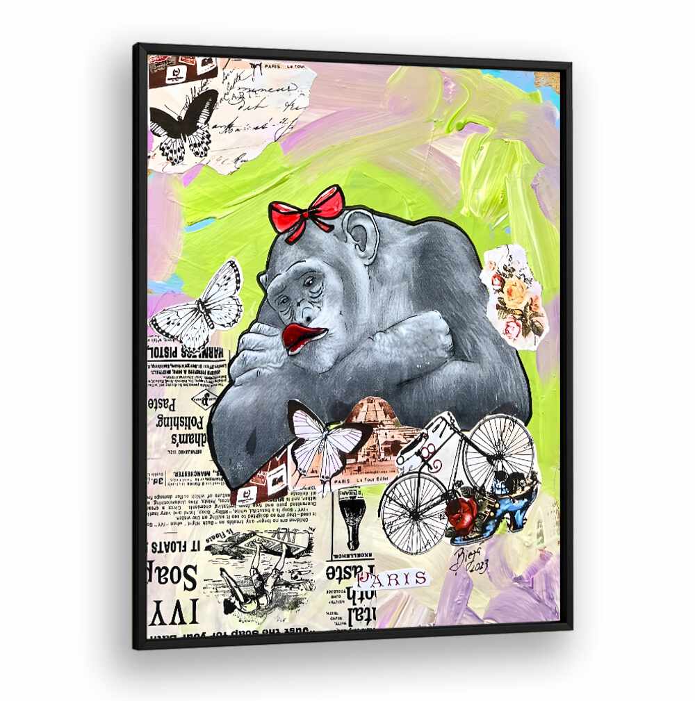 Vibrant PARISIAN DAYDREAM Comic POSTERS featuring playful art that transforms any living space with Parisian charm.