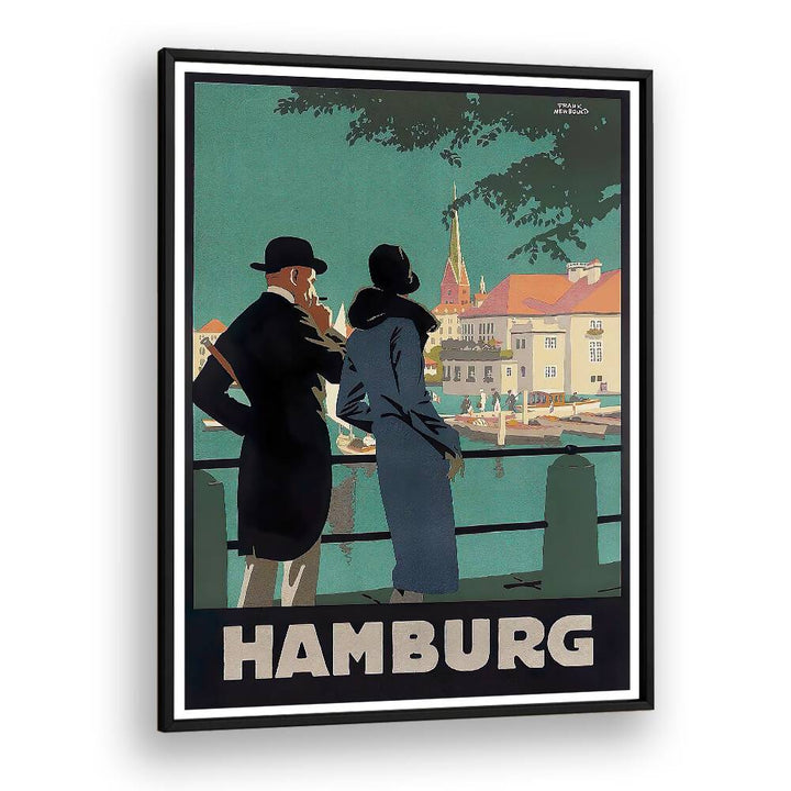Discover the charm of Hamburg with HAMBURG I, VINTAGE TRAVEL POSTERS, perfect for travel lovers and art enthusiasts.