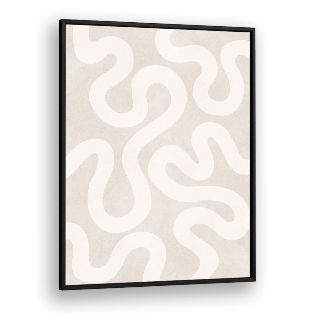 Elegant design with flowing lines in UNDULATING CURVES II, ABSTRACT PAINTINGS, perfect for modern decor.