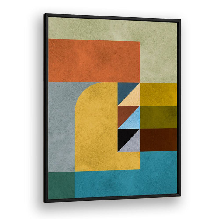 Colorful abstract composition featuring GEOMETRIC HARMONY II, GEOMETRIC ART PRINTS to enhance any modern space.