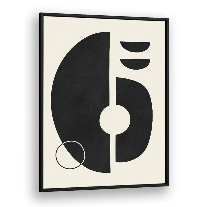 Elegant black and white design featuring the EXPRESSIVE II, GEOMETRIC ART PRINTS, perfect for modern artistic spaces.