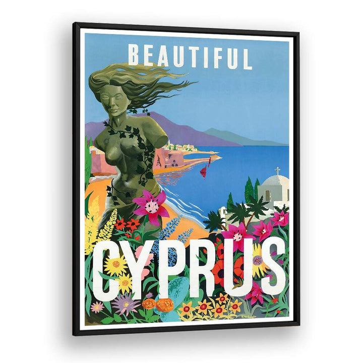 Beautifully illustrated CYPRUS, VINTAGE TRAVEL POSTERS showcasing the Mediterranean's enchanting landscapes and culture.