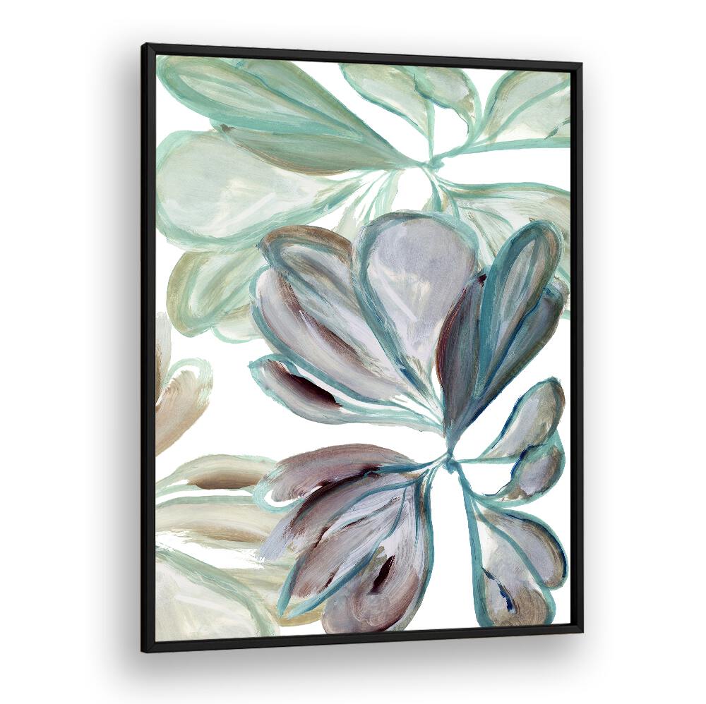 AQUA FLORAL I, FLORAL FLOWER PAINTINGS showcase vibrant brushstrokes, adding beauty to your space. Perfect wall decor!