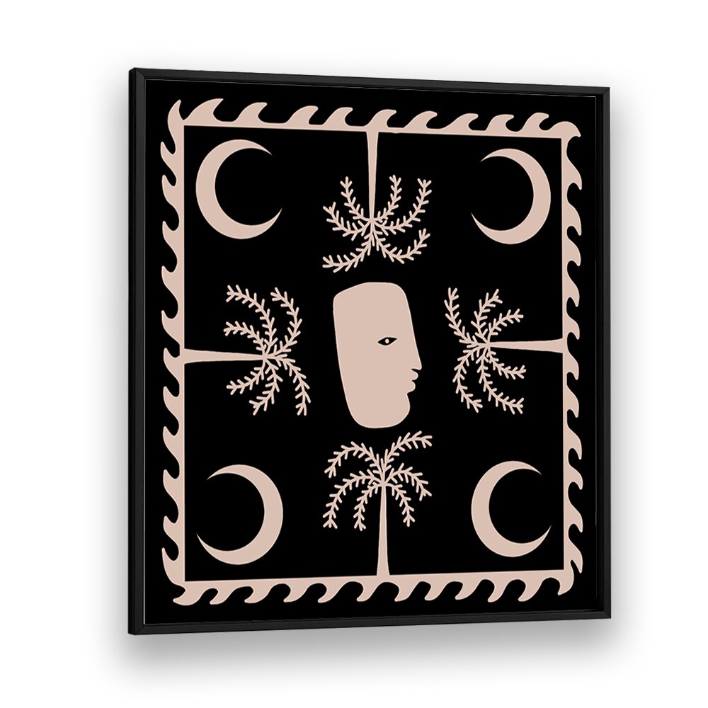 Stylish CELESTIAL I, BOHO ART PAINTINGS featuring elegant design and unique patterns, perfect for modern decor.