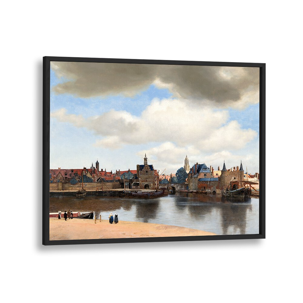 VIEW OF DELFT , VINTAGE PAINTINGS