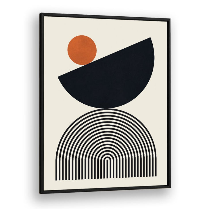 Stylish LINES AND CIRCLES XXVII, BOHO ART PAINTINGS featuring geometric designs and warm colors for modern decor.