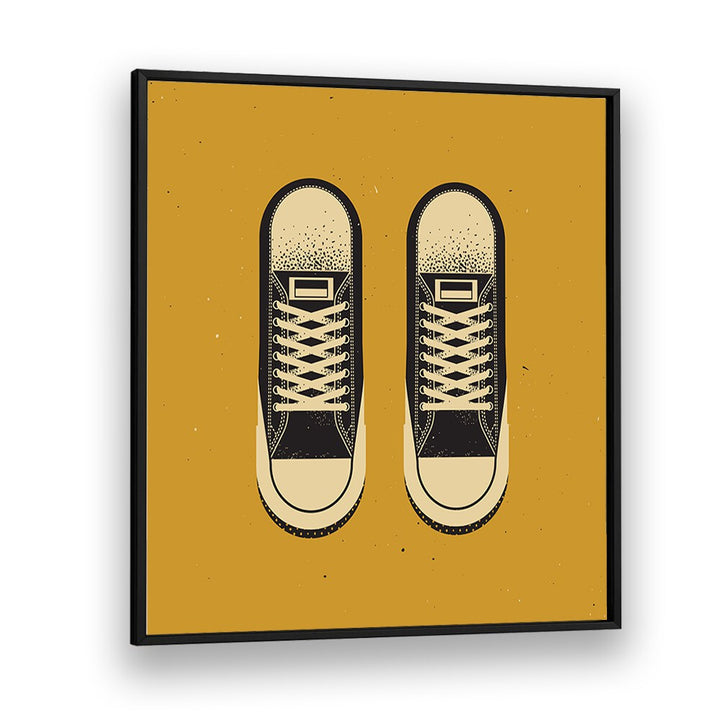 Stylish design featuring THE BLACK CHUCKS, FASHION POSTERS, perfect for sneaker enthusiasts and home decor.