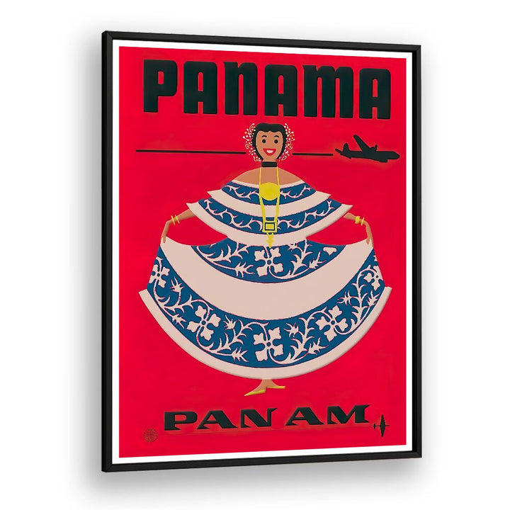 Colorful PANAMA, VINTAGE TRAVEL POSTERS showcasing Panama's culture and charm, perfect for adventurers and collectors.