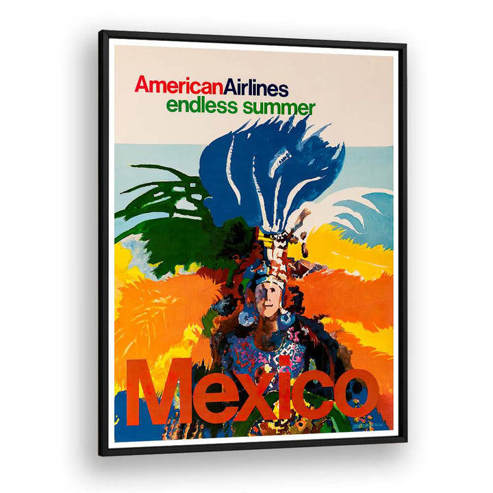 Vibrant MEXICO II, VINTAGE TRAVEL POSTERS showcasing rich culture and landscapes, perfect for art lovers.