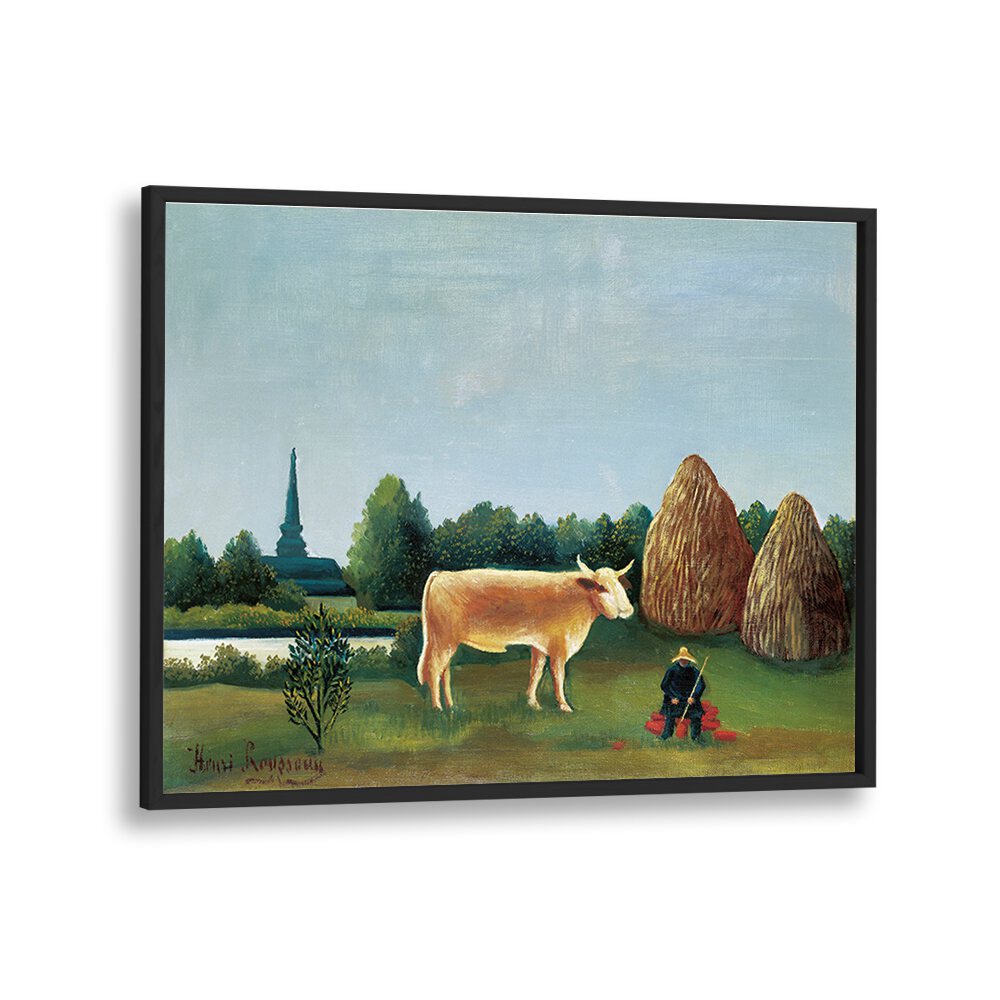 SCENE IN BAGNEUX  (1909) , VINTAGE PAINTINGS