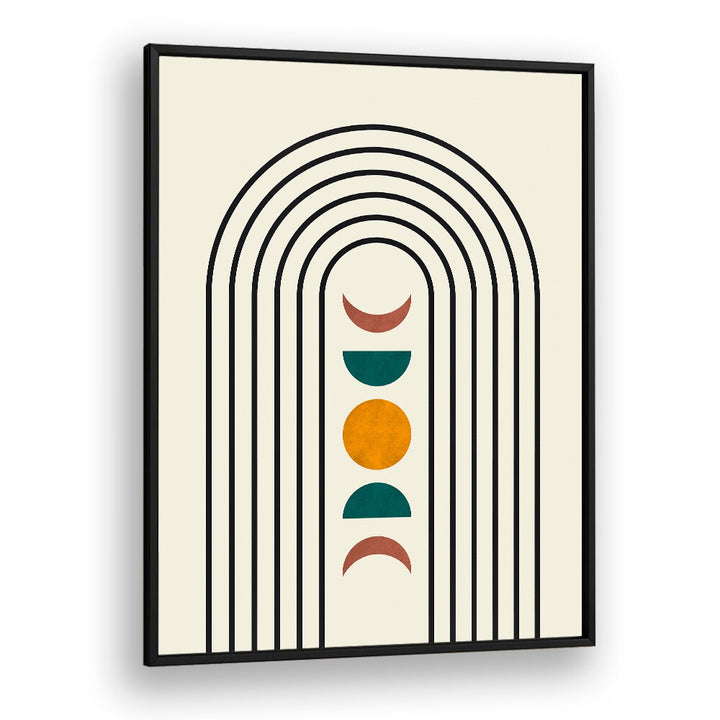 Elegant ARCS IV, BOHO ART PAINTINGS featuring dynamic lines and colors to enhance your living space. Perfect for modern decor.