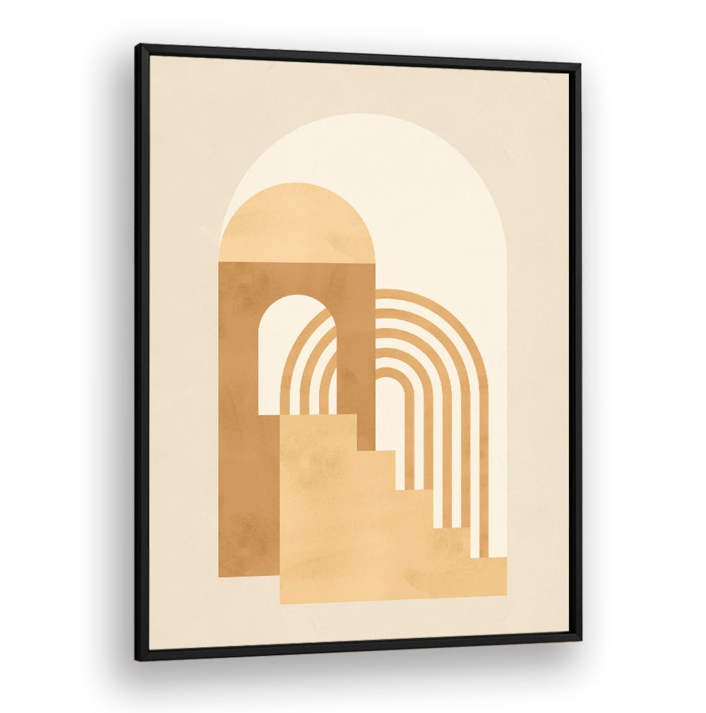 Stylish COMPOSITION, BOHO ART PAINTINGS featuring geometric designs and warm tones, perfect for modern decor.